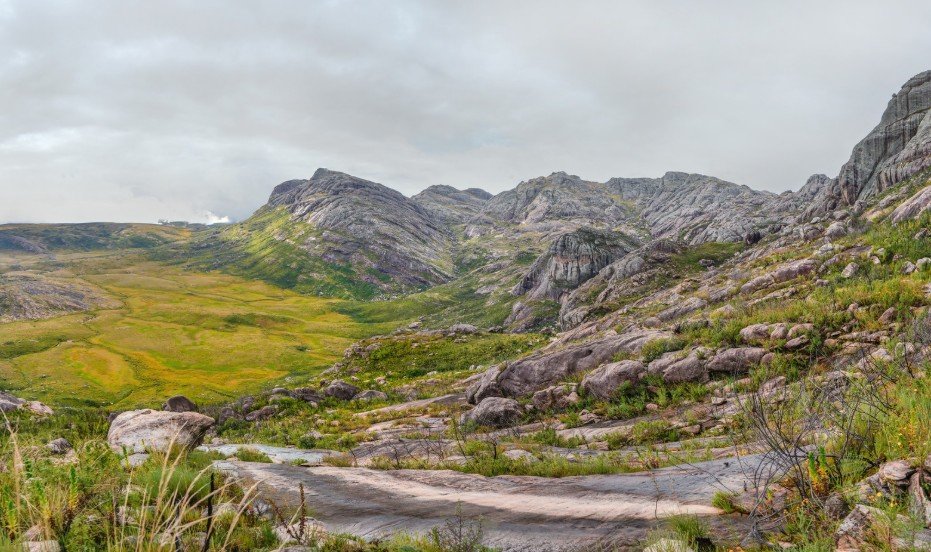 Parc National d'Andringitra. En route vers Pic Boby